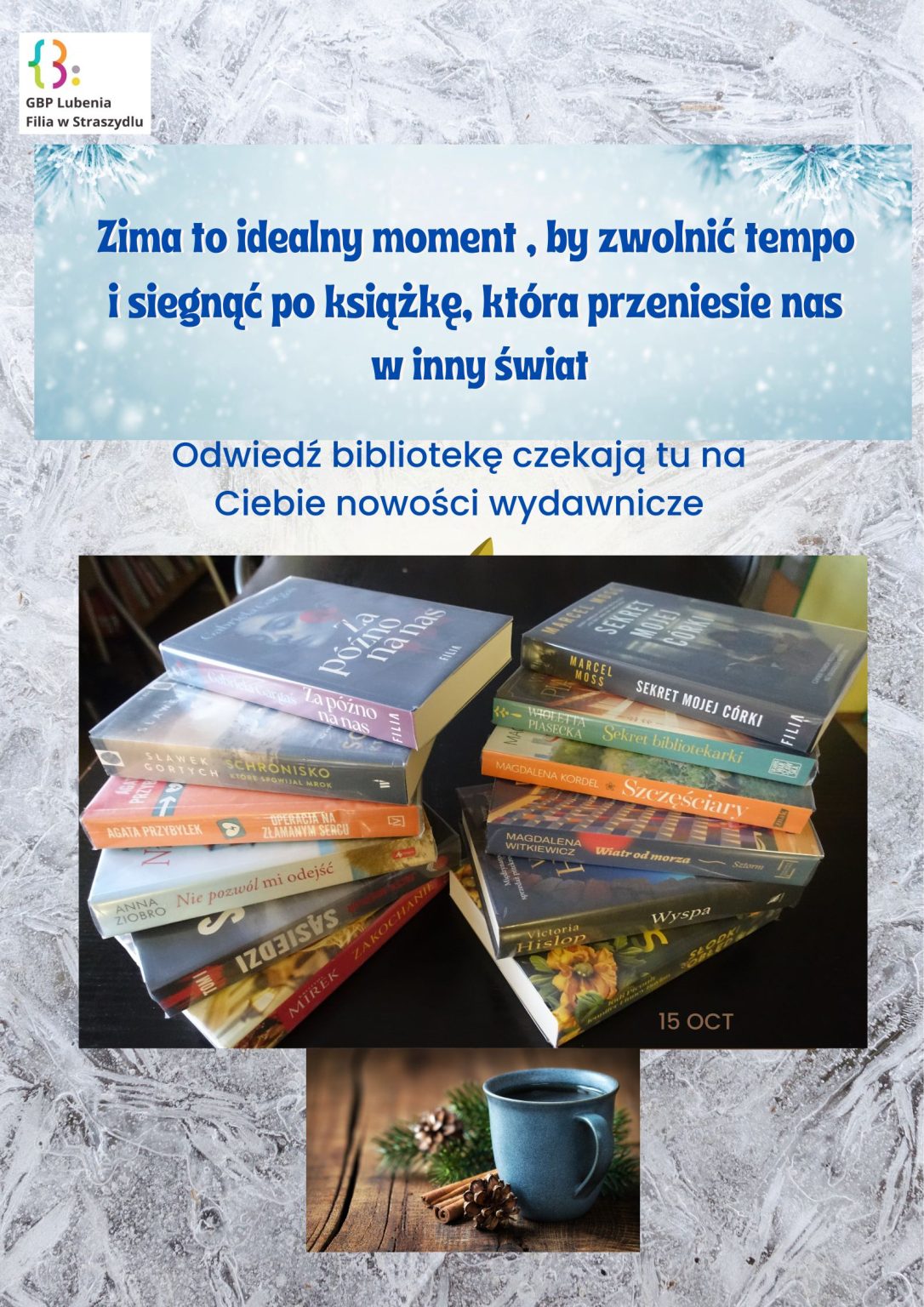 Książki na zimowe wieczory